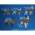 Royal Dry Bademantel für Hunde M - Rückenlänge 50 - 58 cm