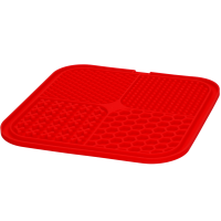 Leckmatte - Eat Slow Live Longer Lick Mat Quad Rot