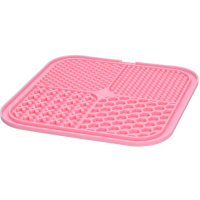 Leckmatte - Eat Slow Live Longer Lick Mat Quad Rosa