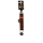 Lederhalsband Braun mit Spotted! Pro Tag 40 x 2,5 cm