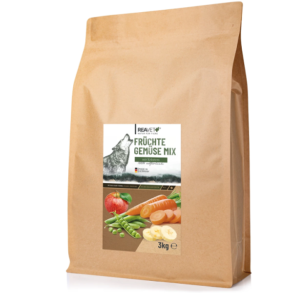 REAVET - Früchte Gemüse Mix 3kg MHD 14.09.2025