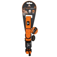 Halsband Orange mit Spotted! Pro Tag L - 60cm