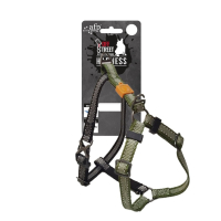 Nylon Geschirr - Olive XL 70-100 cm