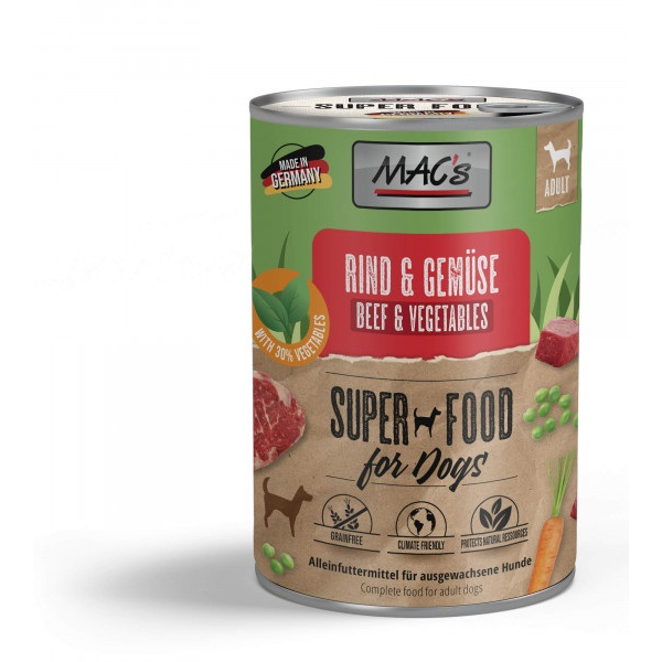 MACs Dog Rind & Gemüse 1 x 400g