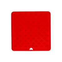 Leckmatte - Eat Slow Live Longer Lick Mat Kreuze Rot