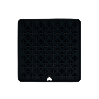 Leckmatte - Eat Slow Live Longer Lick Mat Kreuze Grau
