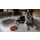Leckmatte - Eat Slow Live Longer Lick Mat Dimensionen Rund Grau