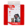 Leckmatte - Eat Slow Live Longer Lick Mat Knochen Rot