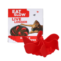 Slow Feeder - Antischlingeinsatz Rot