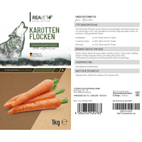 REAVET - Karottenflocken 1kg