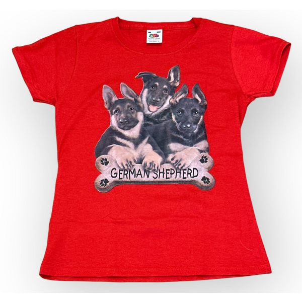Kinder T-Shirt Schäferhund Welpen