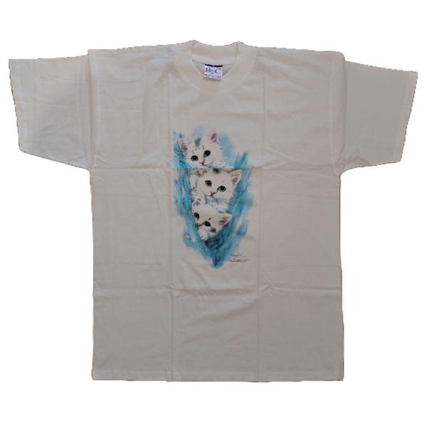 T-Shirt Oversize - Katzen