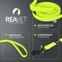 REAVET - Schleppleine 10 Meter - Neon Gelb