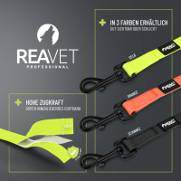 REAVET - Schleppleine 10 Meter - Neon Gelb