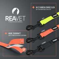 REAVET - Schleppleine 10 Meter - Neon Orange
